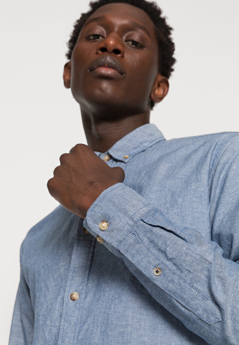Herren Freizeithemden | Jack & Jones PREMIUM JJESUMMER SHIRT Hemd faded denim/hellblau - ED28438 Herren Freizeithemden | Jack & Jones PREMIUM JJESUMMER SHIRT Hemd faded denim/hellblau - ED28438