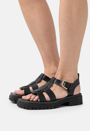 Marc O'Polo KETTIL - Platform sandals - black