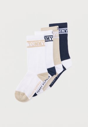 4 PACK UNISEX - Nogavice - sand