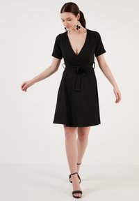 LELA Džersio suknelė - blackblack