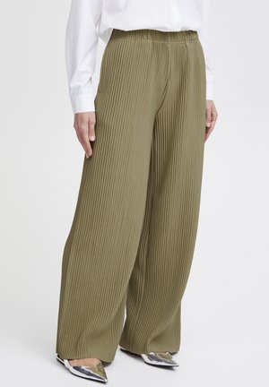 BYTRISSA - Pantalon classique - aloe