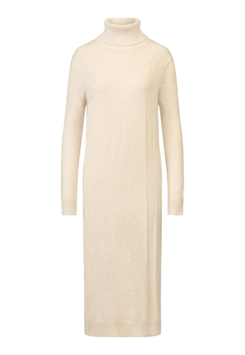 Apart Gebreide jurk beige