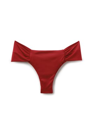 Calzedonia SHINY SATIN - Bikini-Hose - red