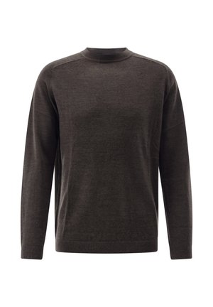 Strickpullover - dunkelbraun