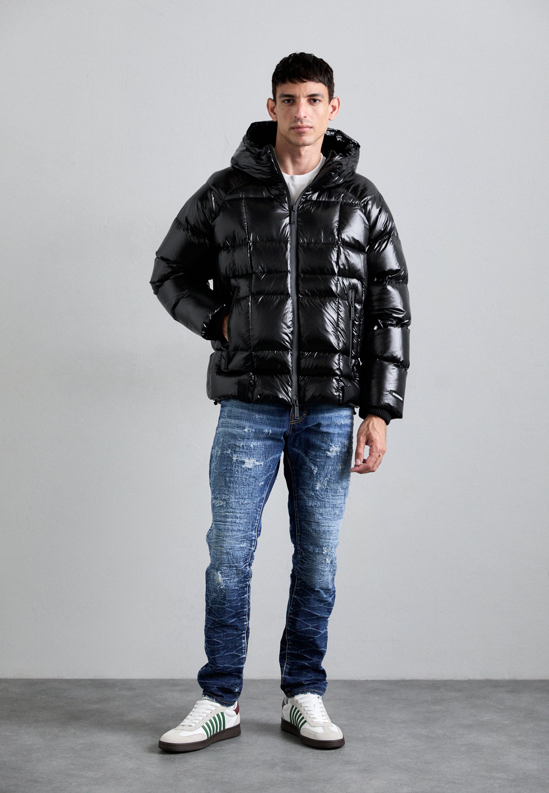 Dsquared2 Down jacket - black - Zalando.co.uk