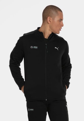 Puma Amg Petronas T7 Trainingsjacke Black Schwarz Zalando De