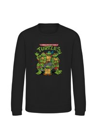 Henry Tiger MUTANT NINJA TURTLES GROUP - Felpa - black