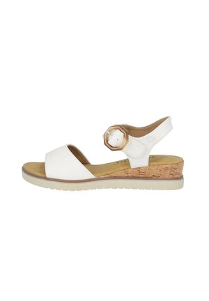 IMPURES - Sandali con zeppa - weiß