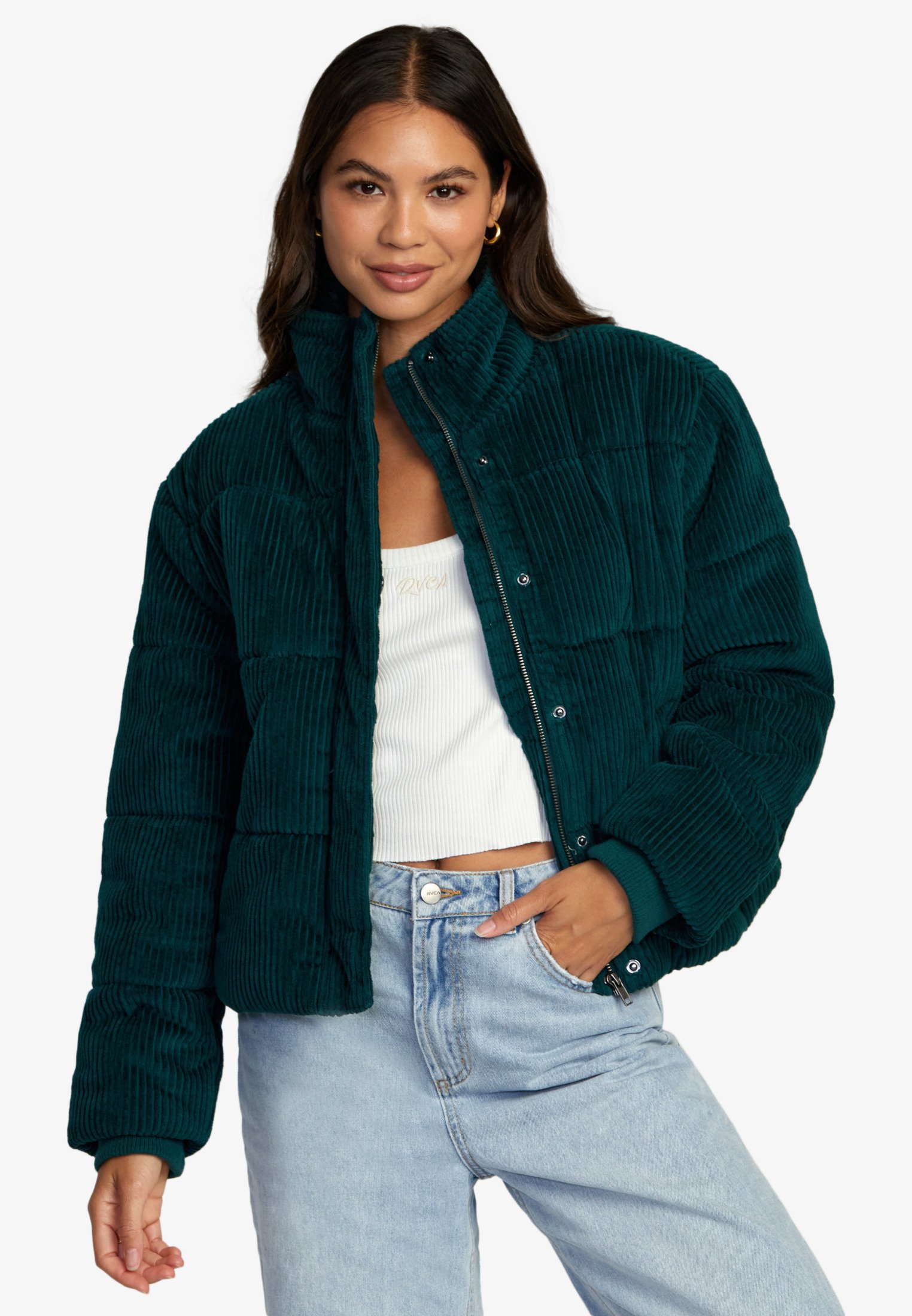 RVCA EEZEH Winter jacket gtp/mottled green Zalando