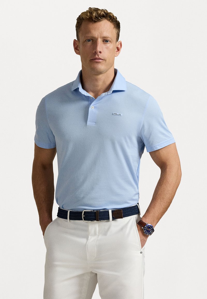 Polo Ralph Lauren TAILORED FIT PERFORMANCE POLO SHIRT - Πόλο - office blue