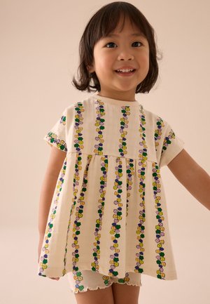 SET - Vapaa-ajan mekko - cream flowers