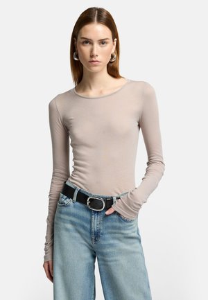 7 for all mankind CREW - Long sleeved top - grey