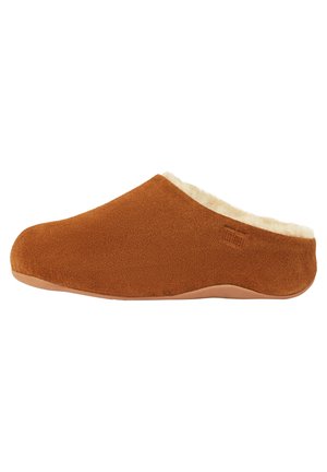 Pantolette flach - light tan