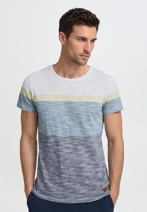 Blend, BHJAKOB STRIPED - T-shirt imprimé - bright white