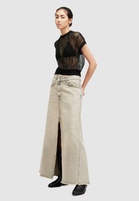AllSaints GIANA - Triko s potiskem - black