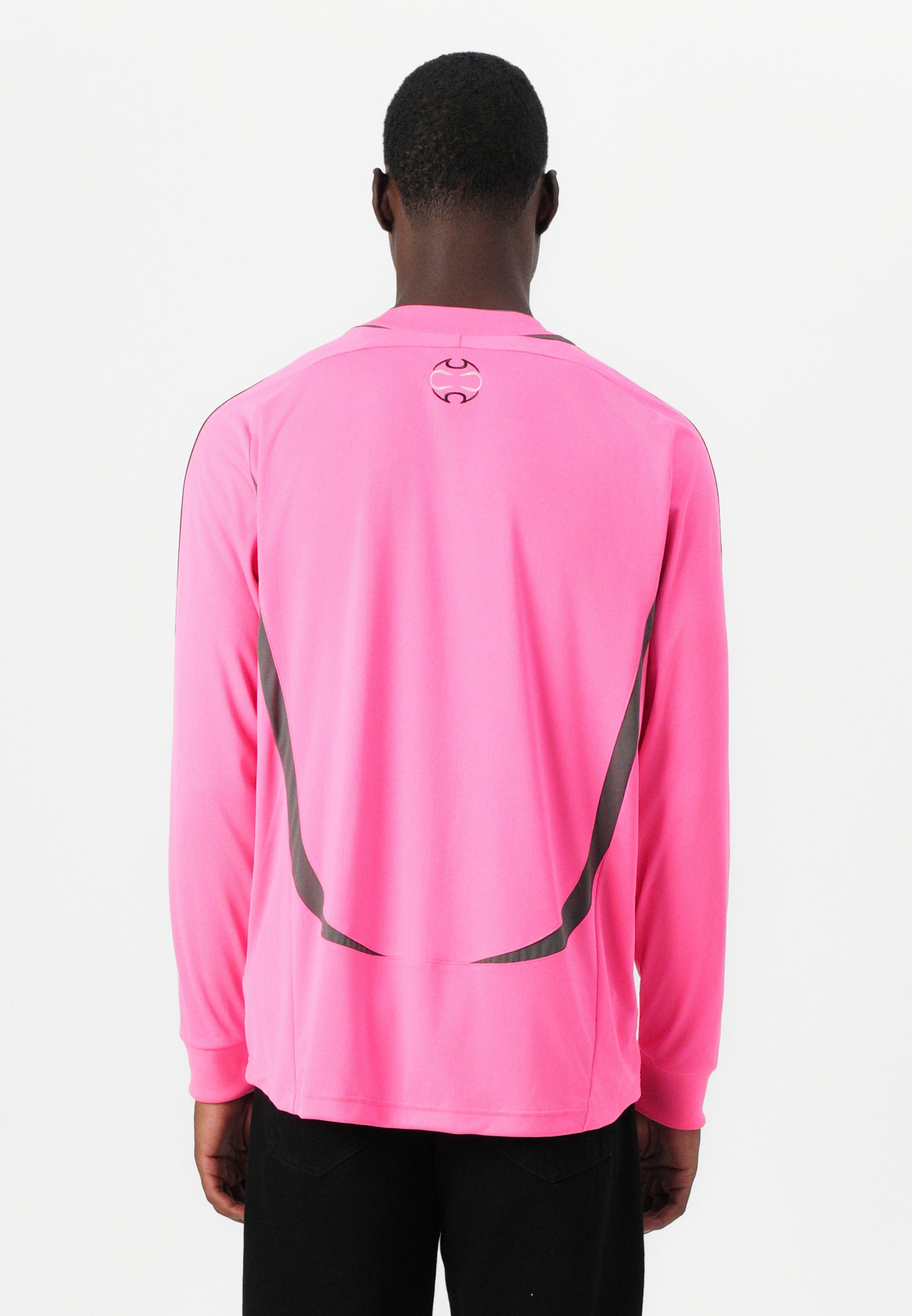 adidas Originals TEAMGEIST - Long sleeved top - lucid pink black