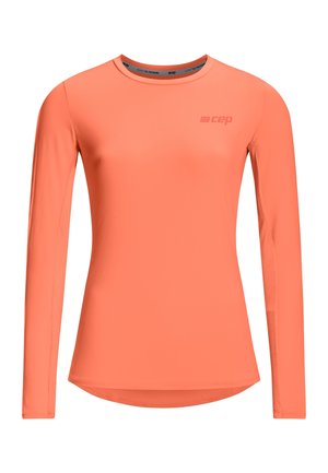 THE RUN SHIRT LONG SLEEVE WOMEN - Langarmshirt - coral