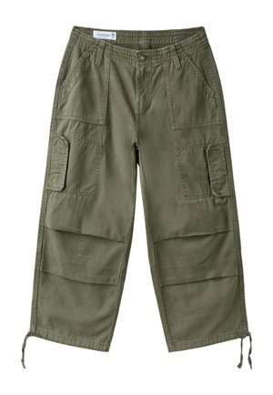 Stradivarius, PIRATE CARGO TROUSERS - Pantalon classique - khaki
