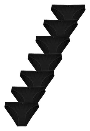 COTTON KNICKERS 7 PACK-HIGH LEG - Briefs - anthracite
