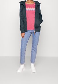 Ragwear Mikina na zip - dark blue