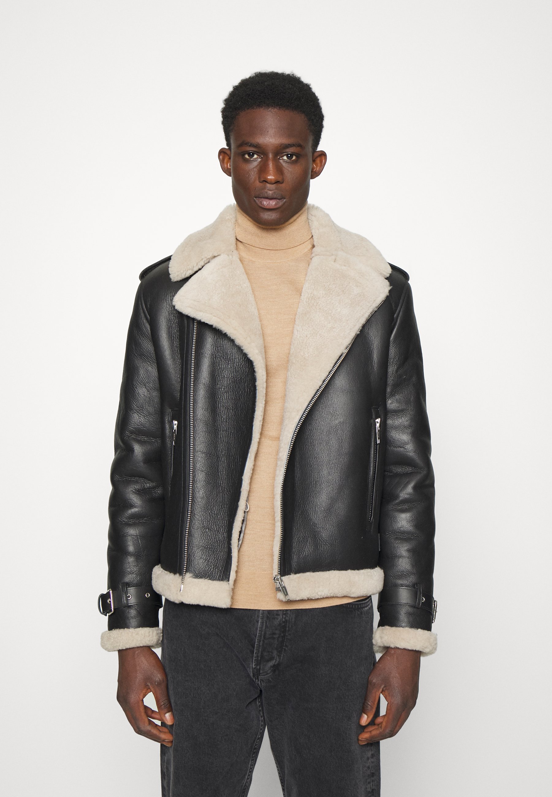the kooples shearling jacket