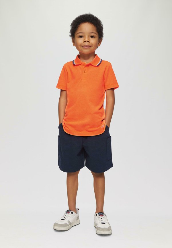 MIT KONTRAST DETAILS - Poloshirt - orange