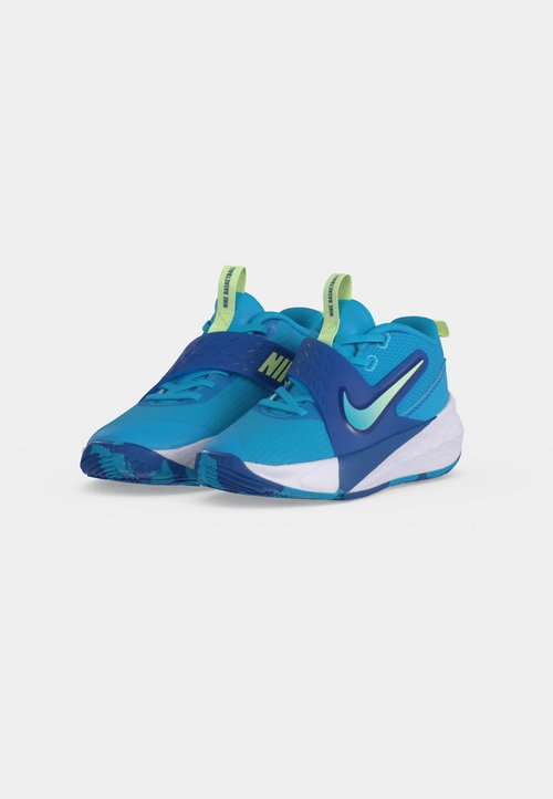 Nike TEAM HUSTLE D 12 UNISEX - Basketball shoes - current blue/barely volt/game royal/barely grape — foto 3