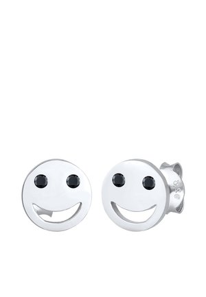 BASIC HAPPY FACE - Korvakorut - silberfarben