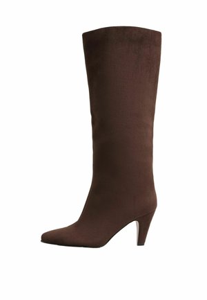 REGULAR FIT - MID SMART SHAFT LONG - Laarzen - chocolate brown