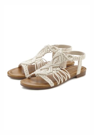 LASCANA Sandalias - beige