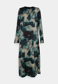 PCKATRINE O NECK MIDI DRESS - Dnevna obleka - irish cream/multi