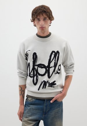 Strickpullover - optical white