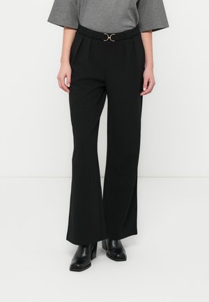 Vero Moda VMKRISTINA WIDE  - Housut - black