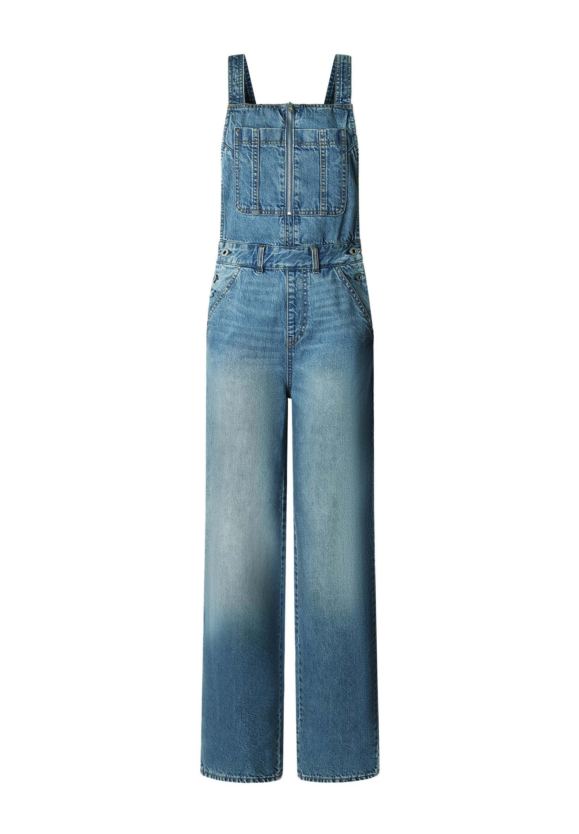 Pepe Jeans ELIA - Denim Dungarees - MEDIUM BLUE/blue denim