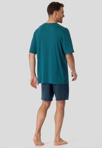 Schiesser V-AUSSCHNITT - COMFORT ESSENTIALS SET - Nachtwäsche Set - jeansblau