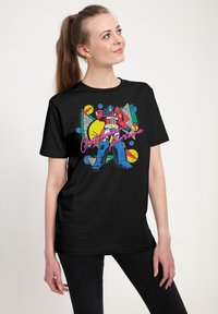 Henry Tiger THE TRANSFORMERS EIGHTIES OPTIMUS - Camiseta estampada - black