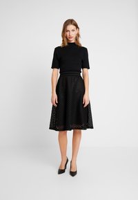 JDY JDYOGGI WIDE SKIRT - A-line skirt - black