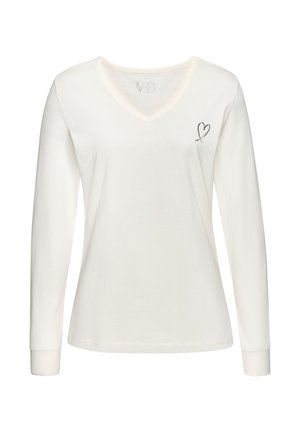 Vivance Langarmshirt - weiß