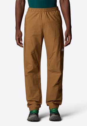 Pantalones - brown