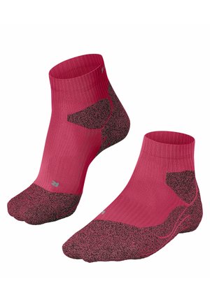 RU TRAIL RUNNING LIGHT CUSHIONING - Chaussettes de sport - rose