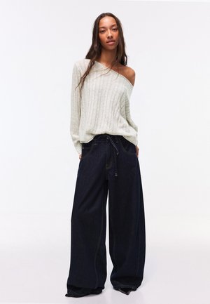 CABLE - Strickpullover - grey