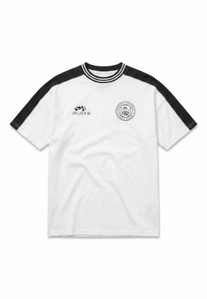 Pegador, KÖLN OVERSIZED TEE - T-shirt print - washed warm white