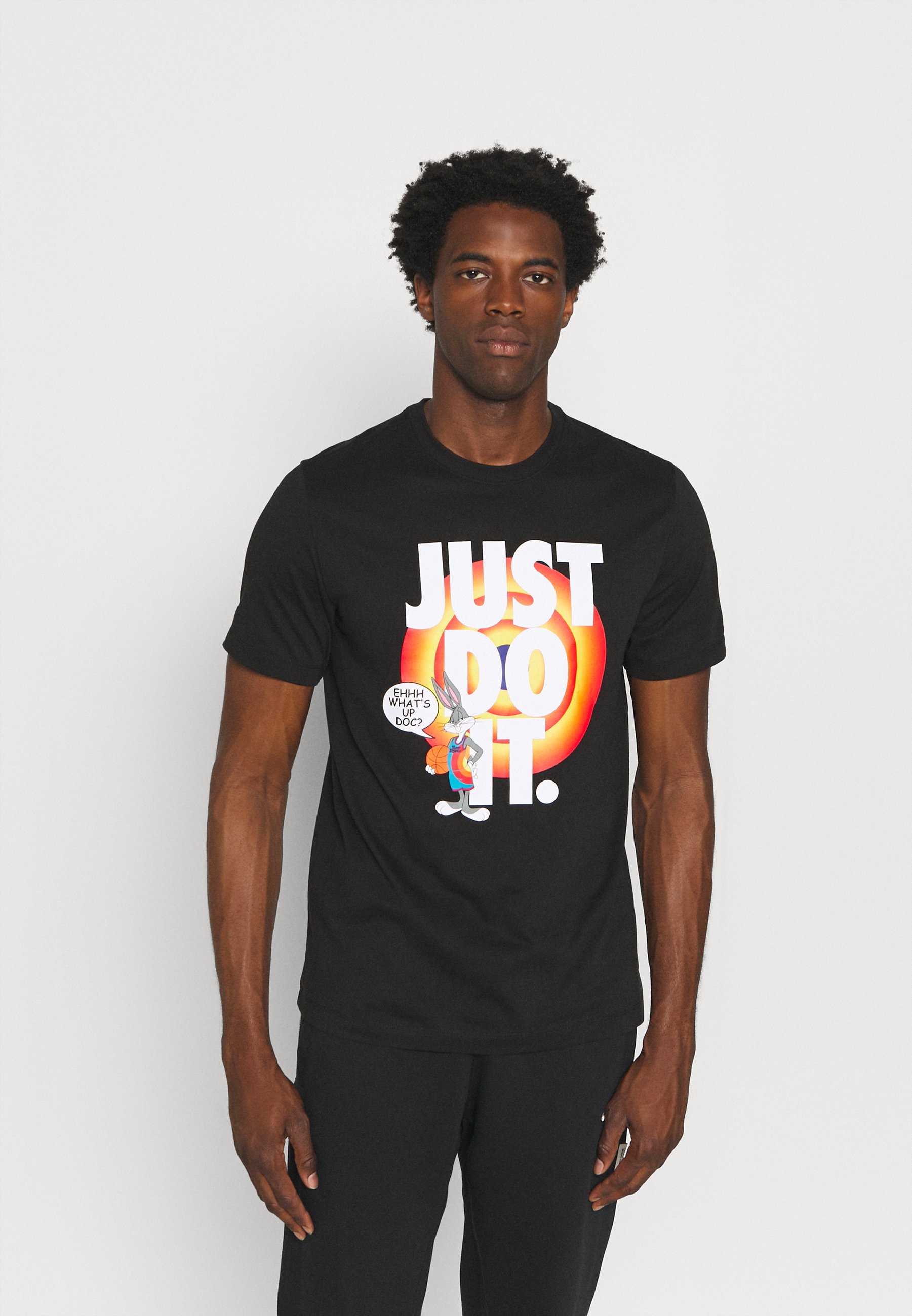 Nike Performance SPACE JAM TEE - T-Shirt print - black/schwarz - Zalando.de