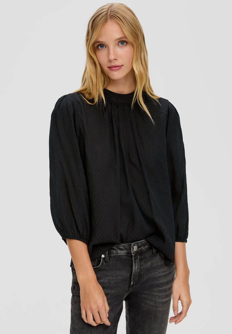 QS Blouse - schwarz