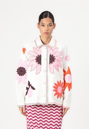 ELODY JACKET - Denim jacket - warm white