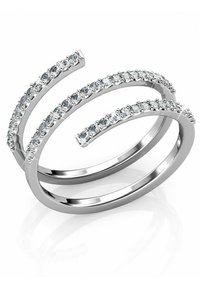 SPIRAL - Bague - argenté couleur / cristal