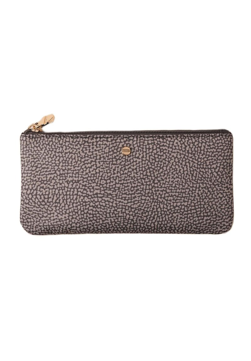 Borbonese CLASSICA FLAT  - Wallet - clay grey