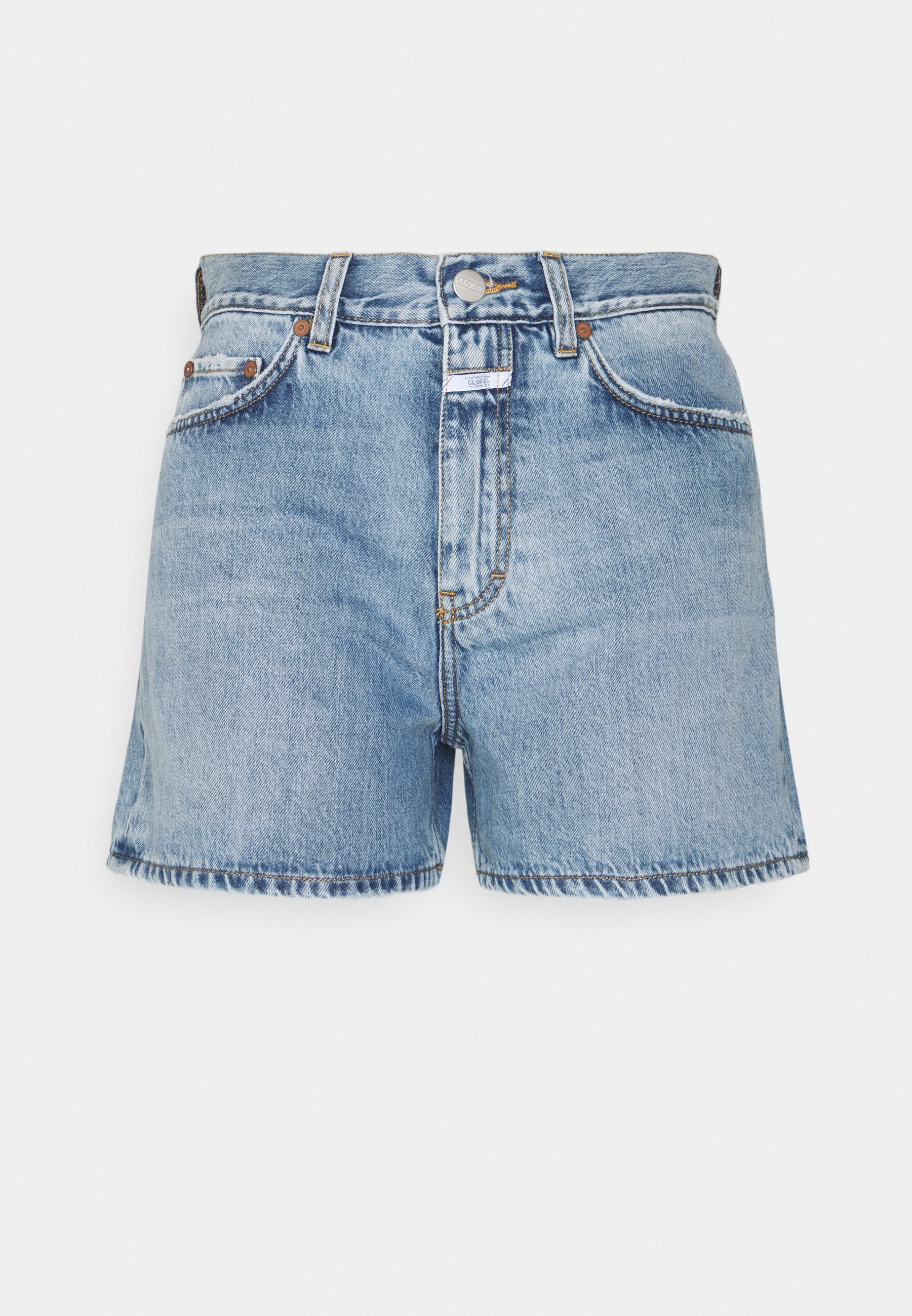 CLOSED AZRA - Jeans Shorts - mid blue/blau - Zalando.de