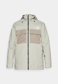FOURBARREL TRICLIMATE JACKET - Snovborda jaka - clay grey/black