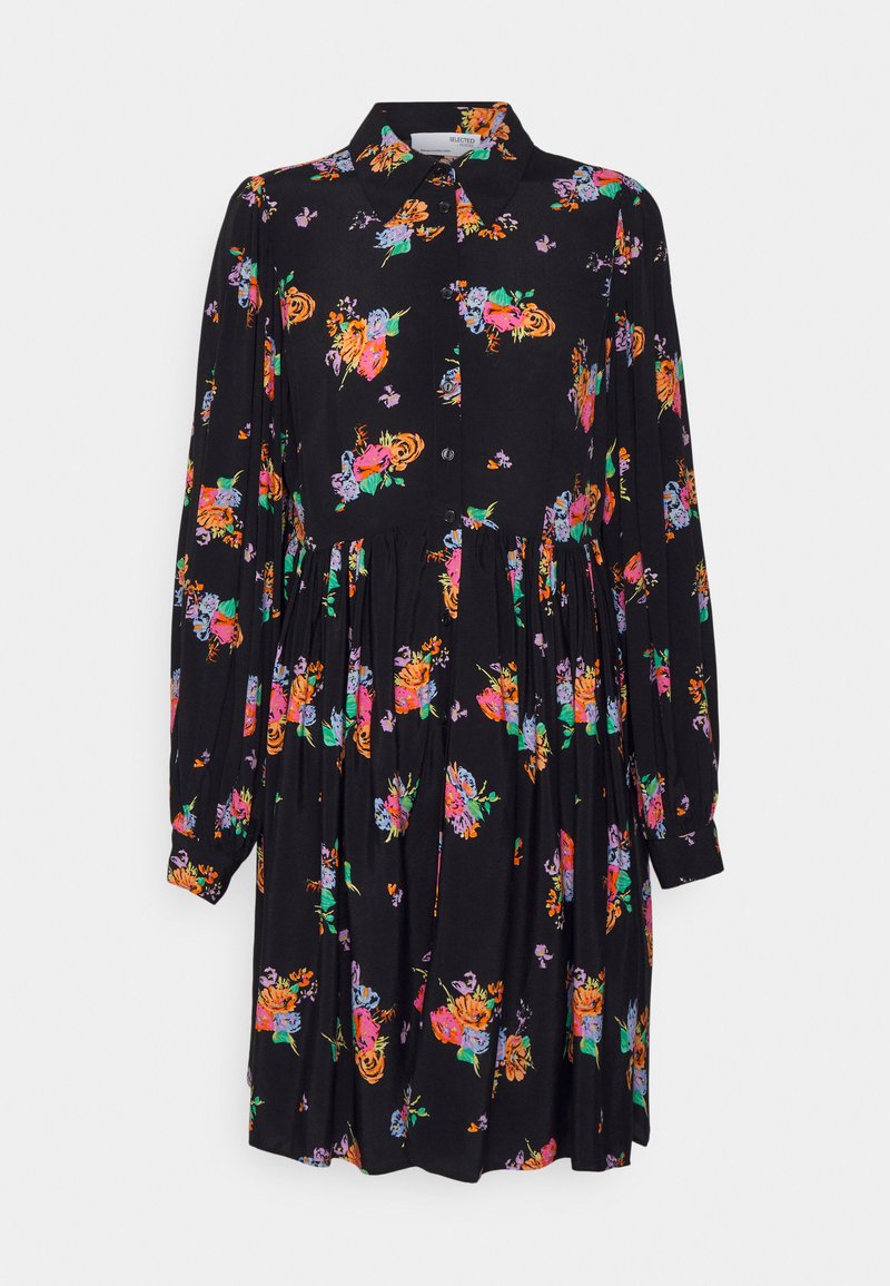 Selected Femme Blousejurk zwart